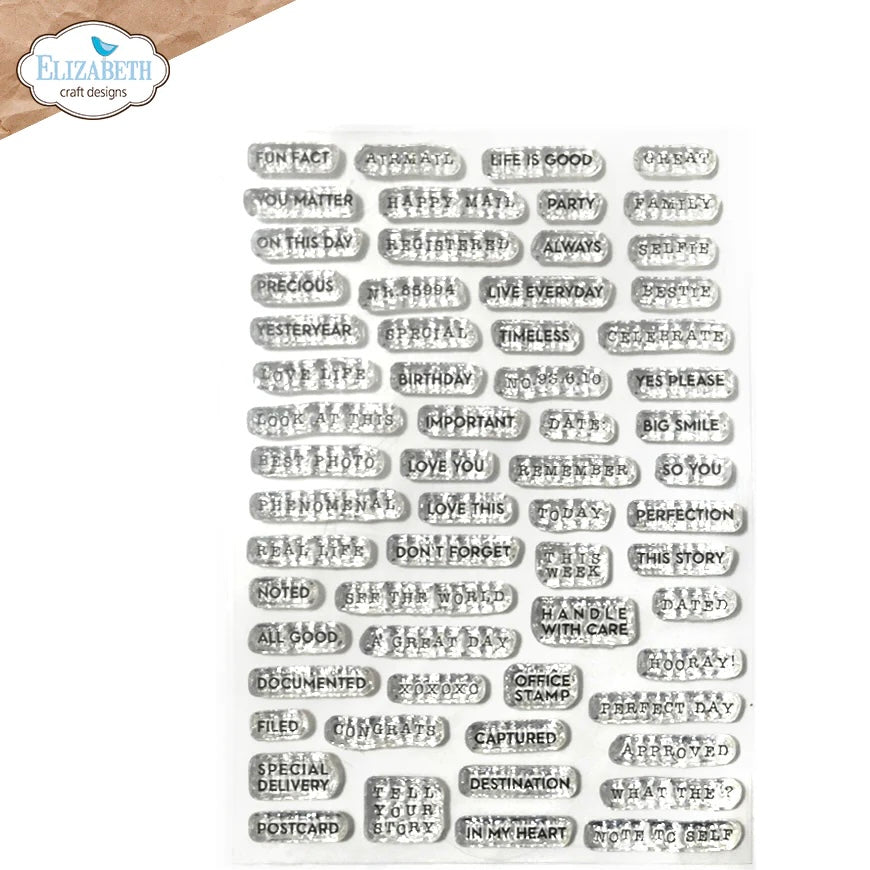 Elizabeth Craft Designs The Mini’s Stamp Set